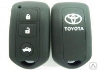 фото Чехол силиконовый Toyota черный 910