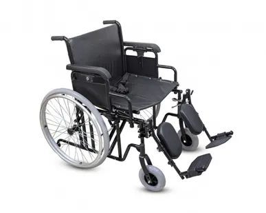 фото Кресло-коляска инвалидная ЮКИ FS209AE PP, повышенной грузоподъемности (24", 61 см, 79 см, 22 кг )