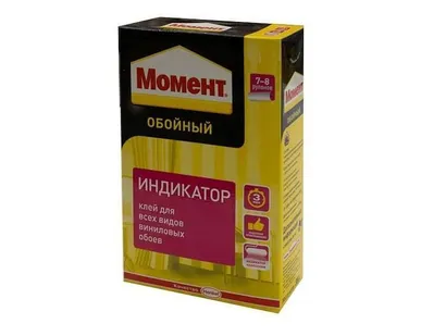 фото Клей обойный &quot;МОМЕНТ&quot; Индикатор 300г (7-8рул.) 1/18 Германия