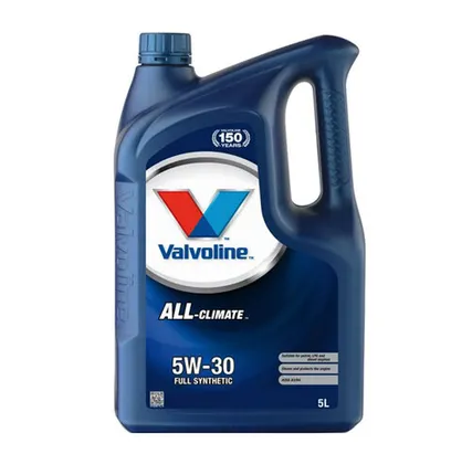 Фото №0 Масло моторное синт. Valvoline ALL CLIMATE 5W30 (e5L)