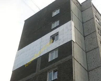 фото Утепление стен фасада