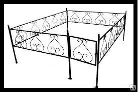 фото Ограда ритуальная SPC