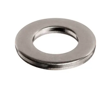 фото Шайбы плоские узкие, DIN 433, оцинкованные