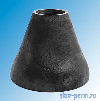 Фото №0 Переход стальной 76х38 мм концентрический приварной