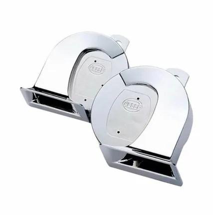 Фото №0 Звуковой сигнал Hella 12V 12V TE20C (60W, 410/510 Hz, 112dB) рожок хром 3FH 007 728-883