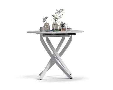 фото Стол Boss One NEW Белый мрамор, Белый