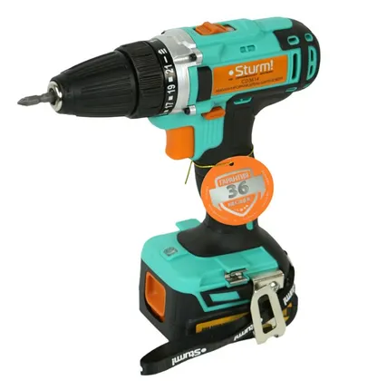 Фото №1 Аккумуляторный шуруповерт Sturm! CD3614 1BatterySystem