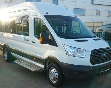 фото New Transit (20+2) все сиденья с высокими спинками с ремнями безопасности