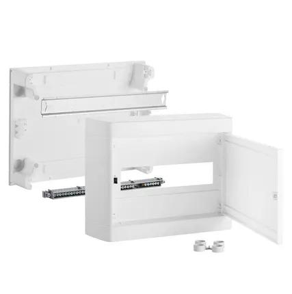 Фото №0 Щит навесной Nedbox 1х12мод. бел. дверь Leg 601236