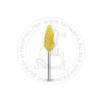 Фото №0 32BUD14-40 - Бутон, Ø хвостовика 2,3мм, Ø фрезы 6,35мм, L фрезы 19,05мм (fine) SUB-32BUD14-40