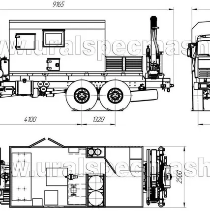 Фото №0 МП с КМУ на шасси Камаз 43118-3067-42