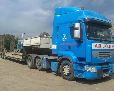 фото Аренда низкорамного трала Renault HR400