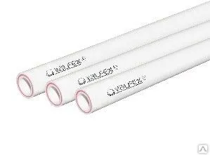 фото Труба армированная стекловолокном белая SDR 7.4 PN20 ф20х2.8 140 Valfex