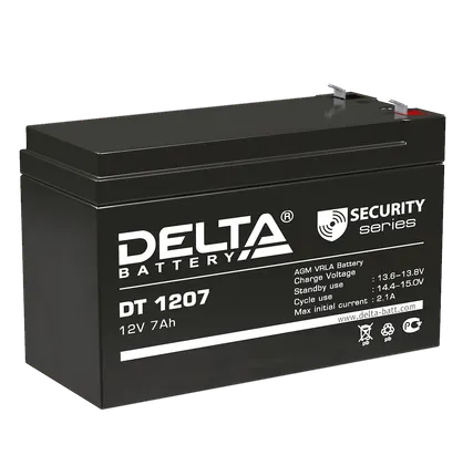Фото №0 Аккумулятор Delta DT 1207