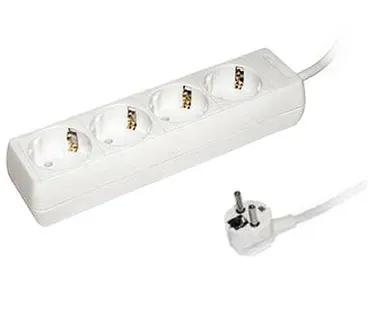 фото Удлинитель У04 4 места 2Р+РЕ/3 метра 3*1мм2 16А/250В