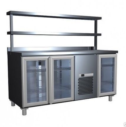 Фото №0 Холодильный стол Полюс BAR-480C оцинк. сталь