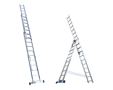 фото ЛЕСТНИЦА РАСКЛАДНАЯ ТРЕХСЕКЦИОННАЯ ALUMET HS3 6315
