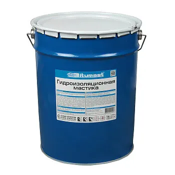 Фото №0 Мастика битумная 21.5 л Bitumast, гидроизоляционная