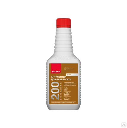Фото №0 Антисептик для бань и саун NEOMID 200 0,5 л