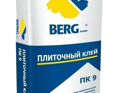 фото Клей плиточный ПК 9 ВЕRGhome 25 кг /48шт/пал/