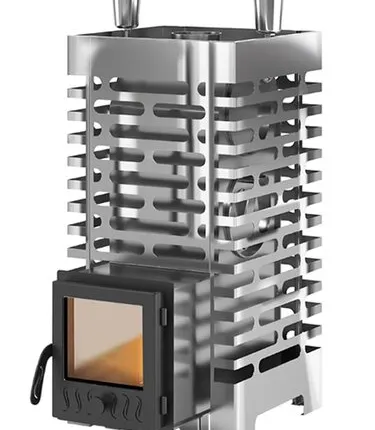 Фото №0 Печь банная "ASTON 20 INOX" стекло