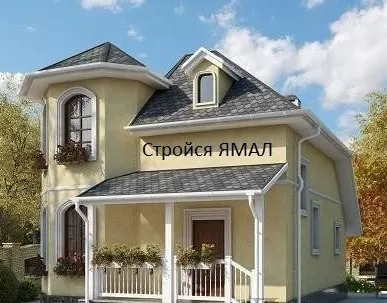 фото Возведение каркасного дома 62.2 м2 двухэтажный