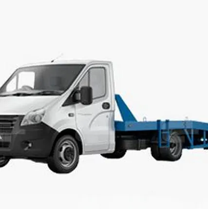 Фото №0 Эвакуатор Газель-NEXT с ломанной платформой.