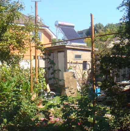 Фото №13 Дача-Эконом  XF-II-10-80  бак 80л  Солнечный водонагреватель с контроллером