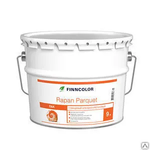 фото Лак алкидно - уретановый RAPAN PARQUET EP глянцевый 0,9 л Finncolor