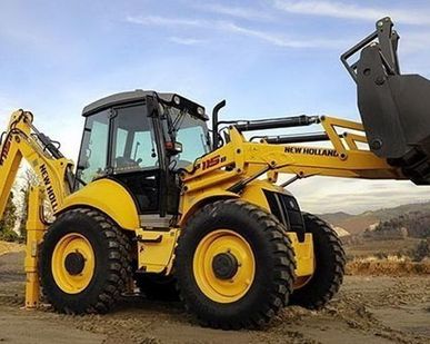фото New Holland B115B Экскаватор-погрузчик 112л.с. Крабовый ход НОВЫЙ.