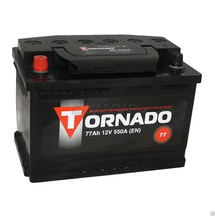 Фото №0 Аккумулятор TORNADO 77Ah п.п