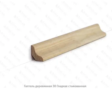 фото Галтель деревянная гладкая 32х2500мм
