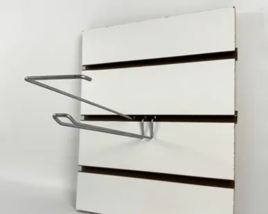 фото Еврокрючок с ценникодержателем на экономпанель, L=250мм, цинк