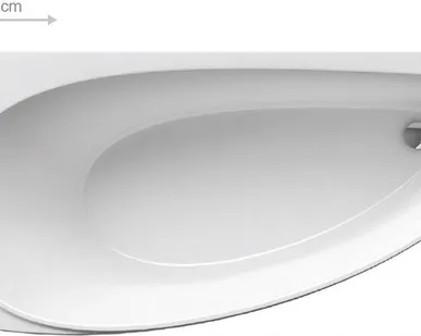 фото Асимметричная акриловая ванна Avocado 160 x 75 L Ravak CQ01000000 Ravak