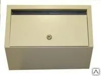 Фото №0 Ящик почтовый ПЯ-416 771х350х140 мм; с замком, вертик.6 секции.