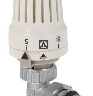 фото Термостатический клапан угловой 1/2" Valtec