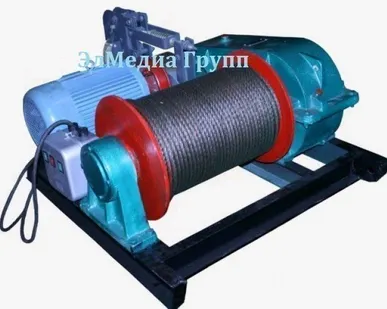 фото Лебедка гидравлическая различного тоннажа, канатная