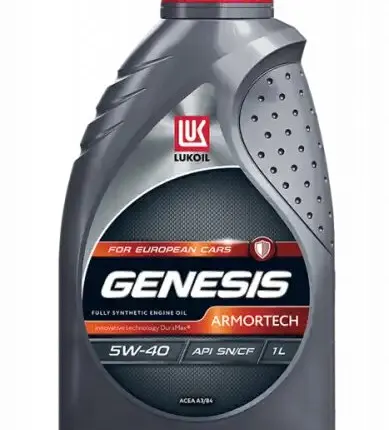 Фото №0 Моторное масло LUKOIL 3148670 5W-40 синтетическое 1 л