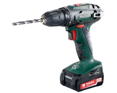фото Винтоверт аккумуляторный BS 14.4 2х2.0Ач Li-Ion 10мм кейс Metabo 602206530