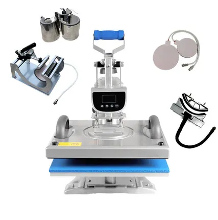 Фото №0 Термопресс плоский Volk MULTI4 38 x 38 см, горизонтальный, 4 сменные насадки