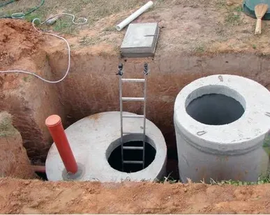 фото Септики различных объемов из Железобетона.