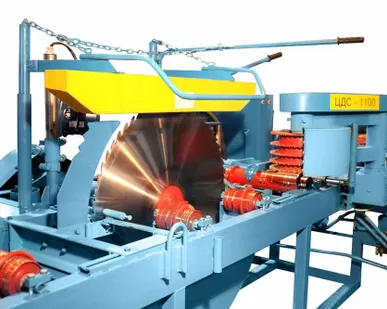 фото Дисковая пилорама (круглопильный станок) ЦДС-1100