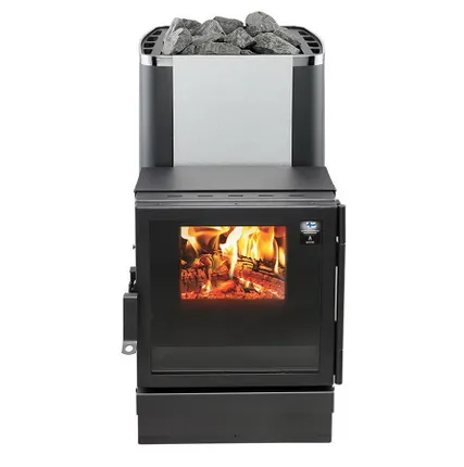 Фото №1 Дровяная печь Kastor Karhu 40  T (с выносом, арт. 289096)