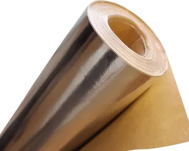 фото Фольга алюминиевая Spanizol 1х6м (100мкм) (потолок), рул