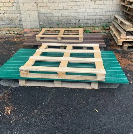 Фото №0 Профлист заборный С-8 зелёный, высота 2 метра