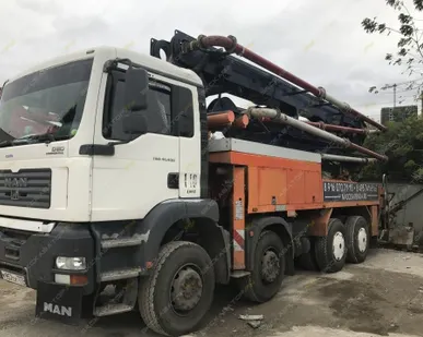фото Аренда бетононасоса (автобетононасоса) Putzmeister M 24-4 (BSF 24.09 H), Москва