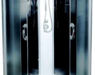 фото Кабина душевая без гидромассажа Водный Мир ВМ 8825 стекло тонированное