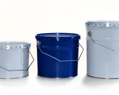 фото Ведро жесть с крышкой корона D195 5л