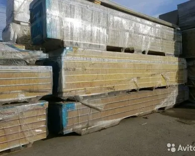фото Сэндвич панели Минвата 150 мм, 4,94 м