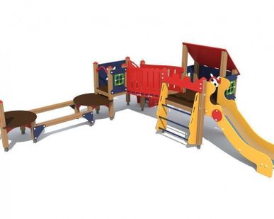 фото Игровой комплекс. Габаритные размеры: 5100х4800х2000